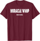 Greatful Art - GREAT Art Discuss Designs Miracle Whip Black -Adults Small Classic Fit Short Sleeve T-Shirt - T-Shirt | Maroon