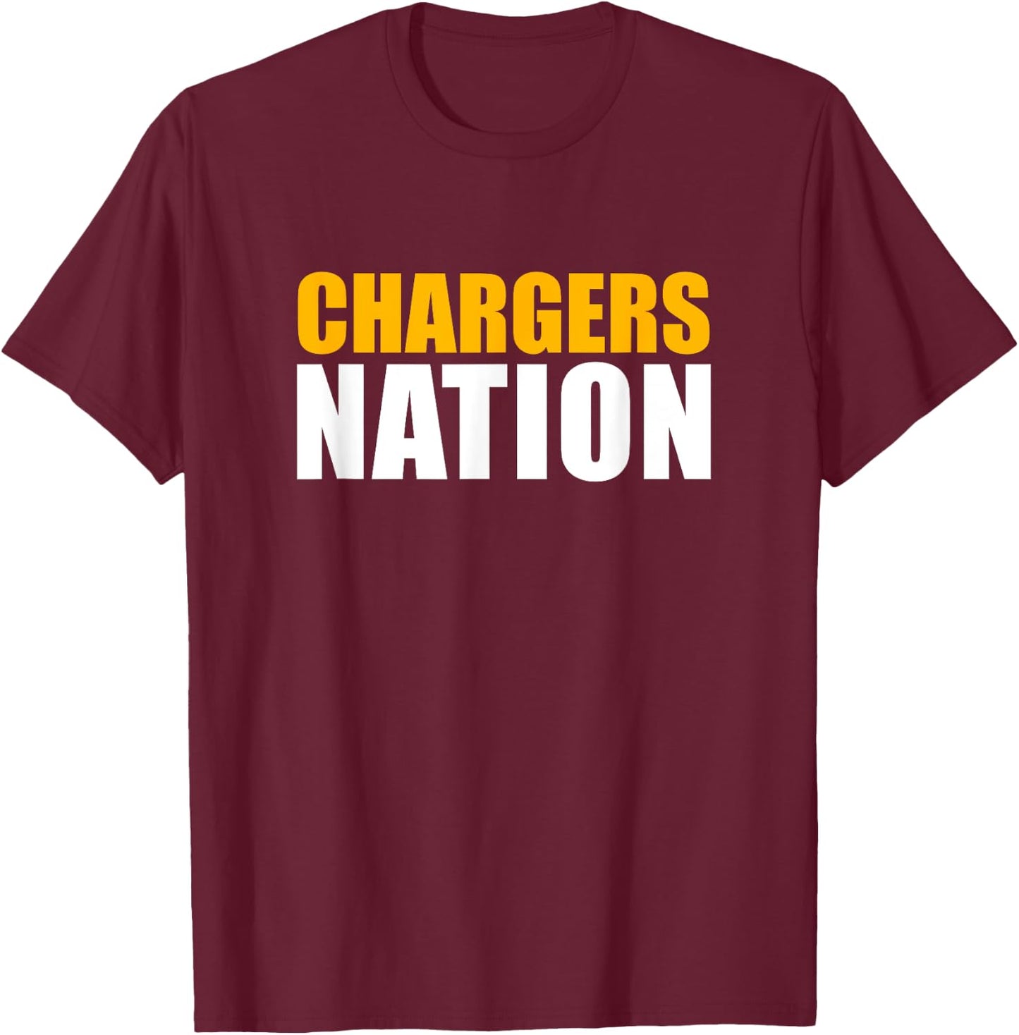 Spotswood Chargers Nation HS T-Shirt - T-Shirt | Maroon
