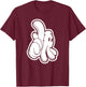 Cartoon Glove L.A. Hands Los Angeles Urban Hip Hop Street T-Shirt - T-Shirt | Maroon