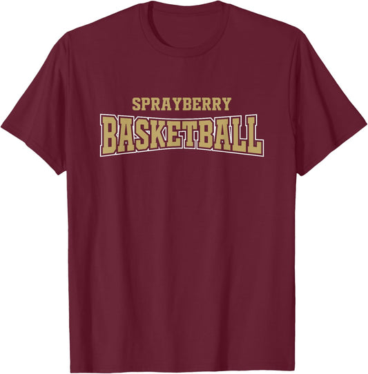 Sprayberry High School Basketball Warp HS T-Shirt - T-Shirt | Maroon