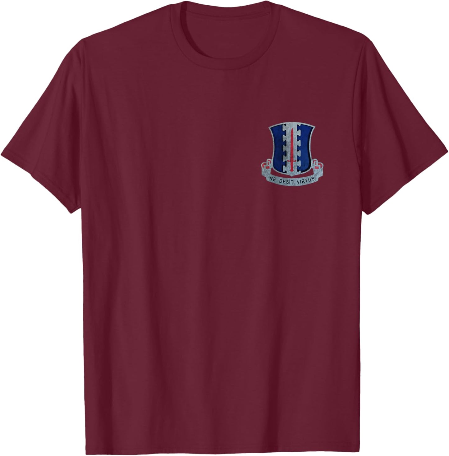 187th Infantry Regiment 101st Airborne Rakkasans Veteran T-Shirt - T-Shirt | Maroon