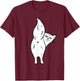 Cat Butthole Shirt Offensive Animal Butt Cat Lady T-Shirt - T-Shirt | Maroon
