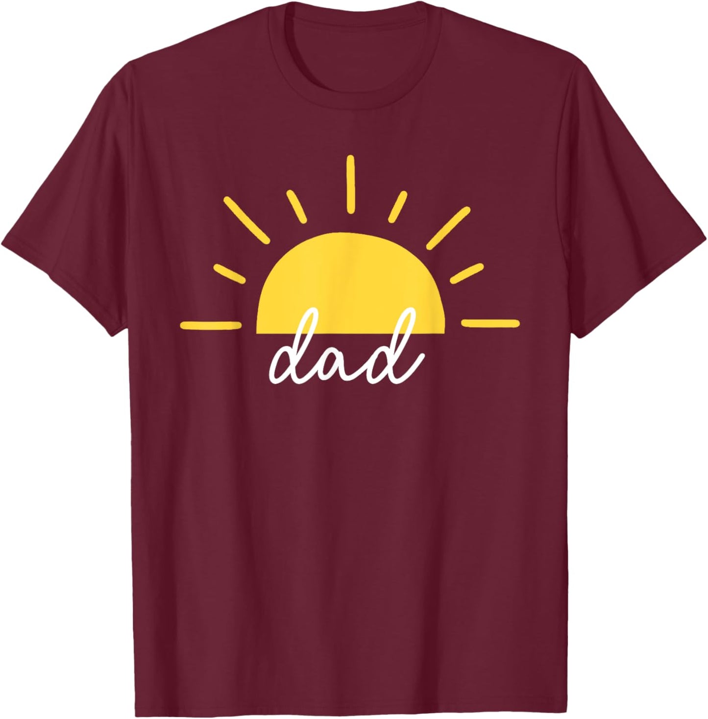 Dad of the 1st Birthday First Trip Around the Sun Party Boys T-Shirt - T-Shirt | Maroon