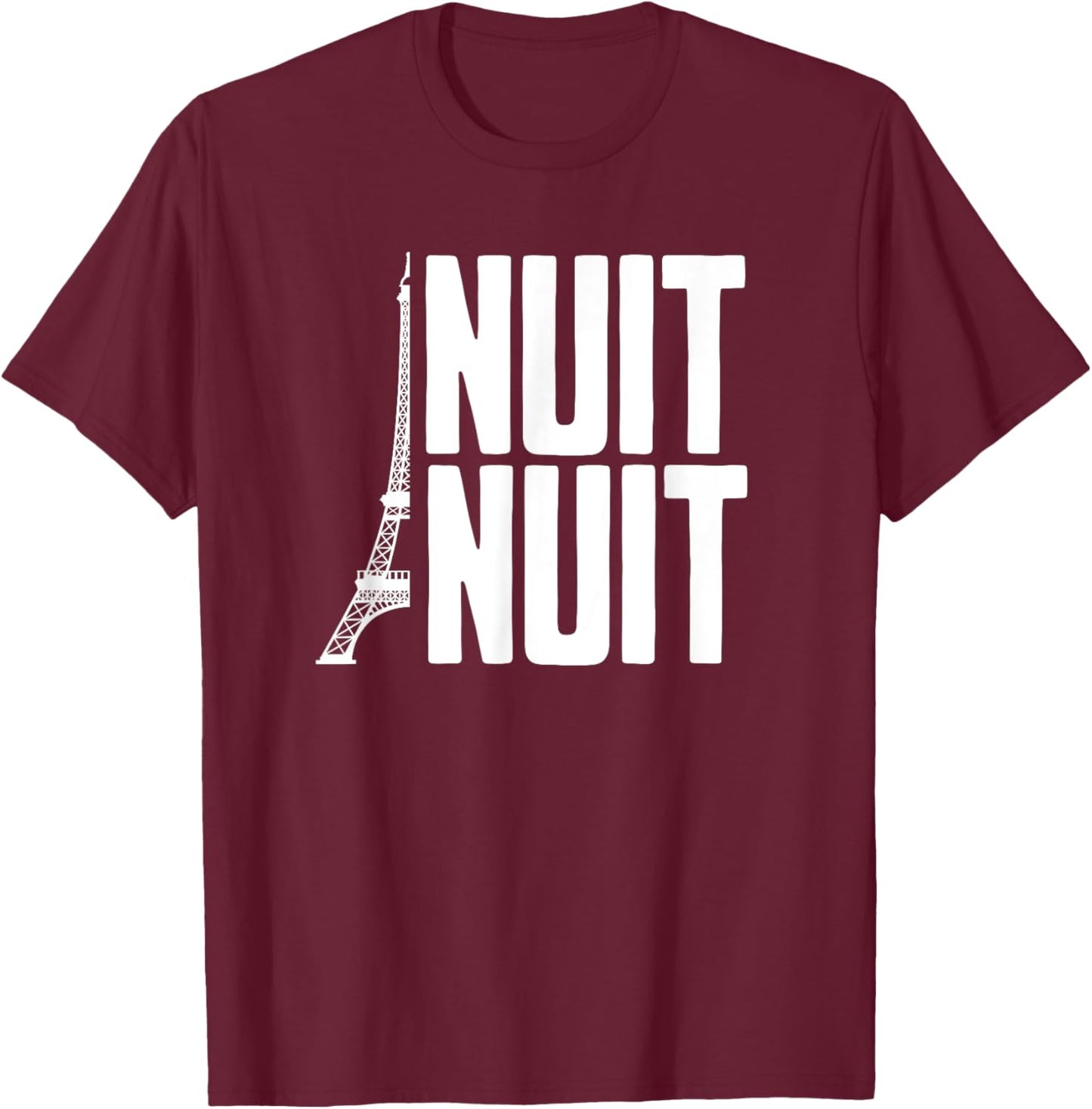 Steph Nuit Nuit T-Shirt - T-Shirt | Maroon
