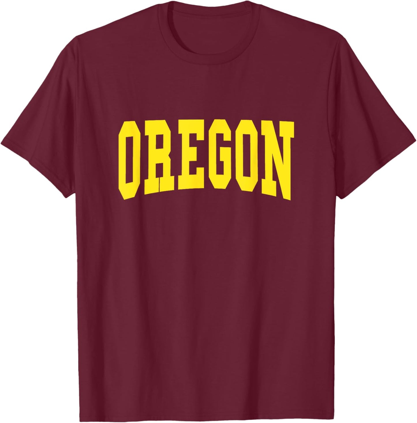 OREGON - Throwback Design - Classic T-Shirt - T-Shirt | Maroon
