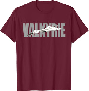 XB-70 XB70 Valkyrie US Bomber Jet Airplane plane T-Shirt - T-Shirt | Maroon