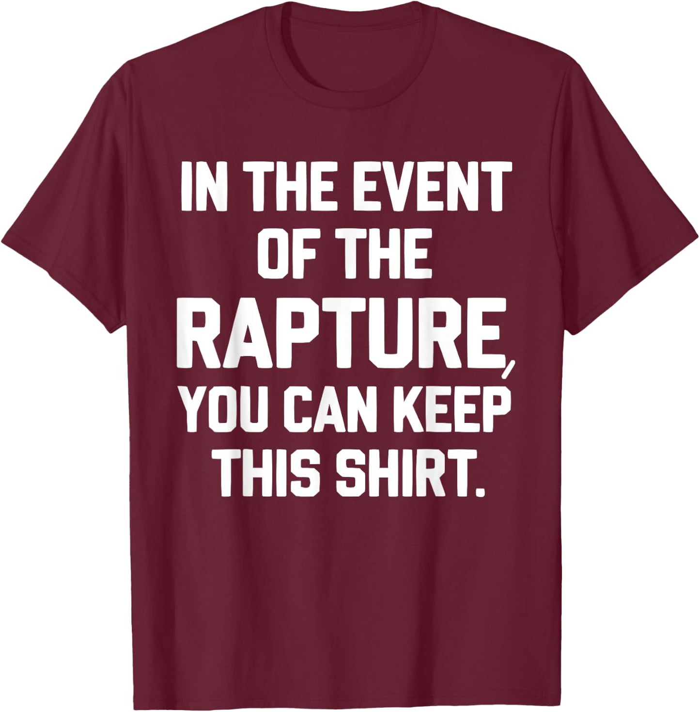 Funny Jesus Christ Religious Christian Believer Christianity T-Shirt - T-Shirt | Maroon