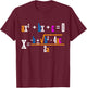 Quadratic Formula For Math Class T-Shirt - T-Shirt | Maroon