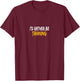 I'd rather be Tanning T-Shirt - T-Shirt | Maroon