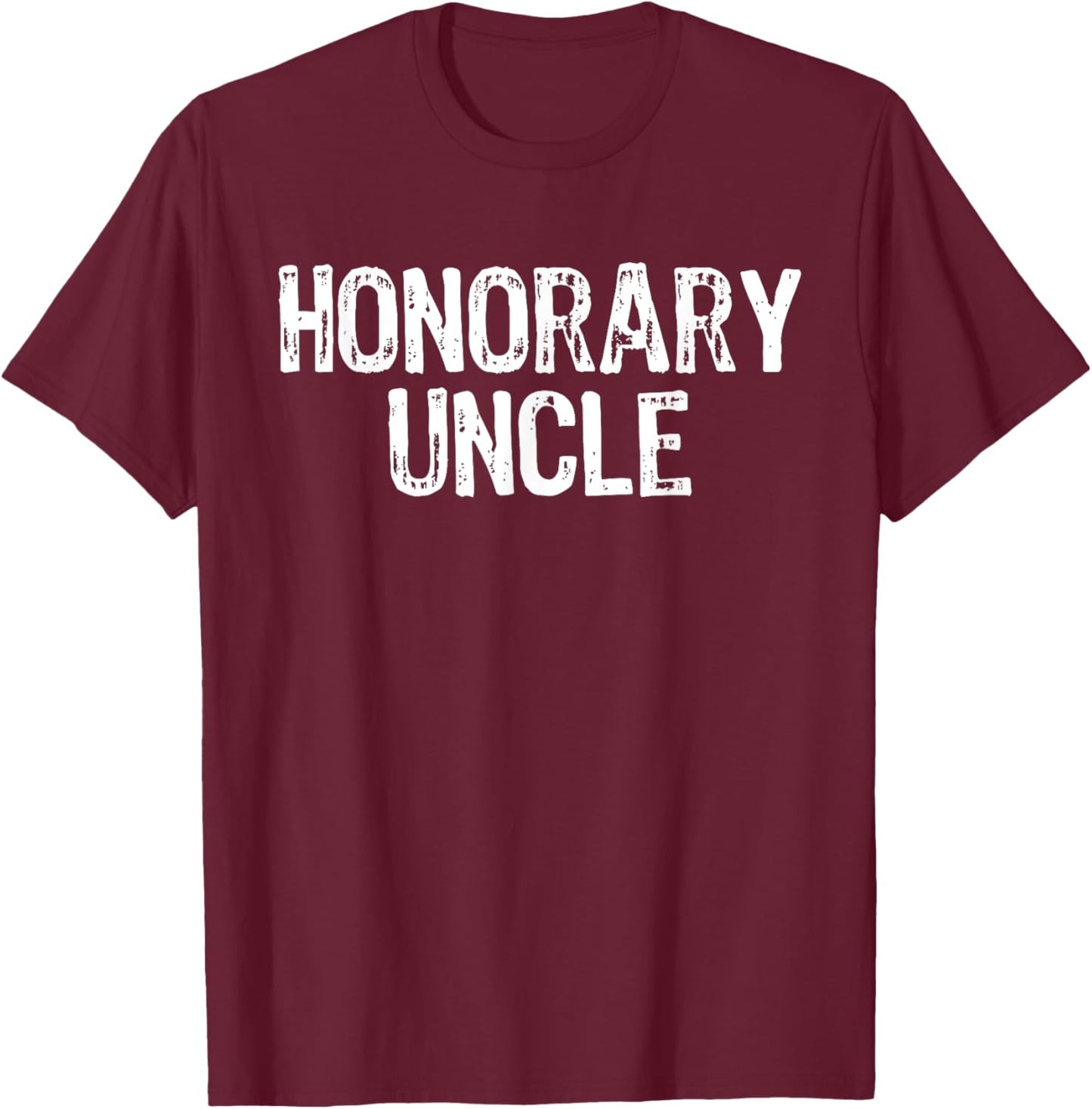 Honorary Uncle T-Shirt - T-Shirt | Maroon