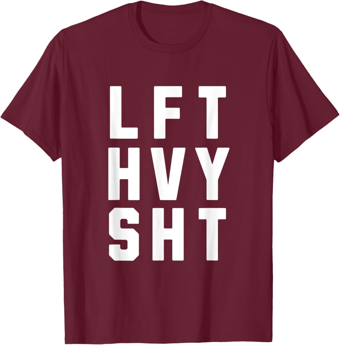 Lift Heavy Gym Pump Cover T-Shirt - T-Shirt | Maroon