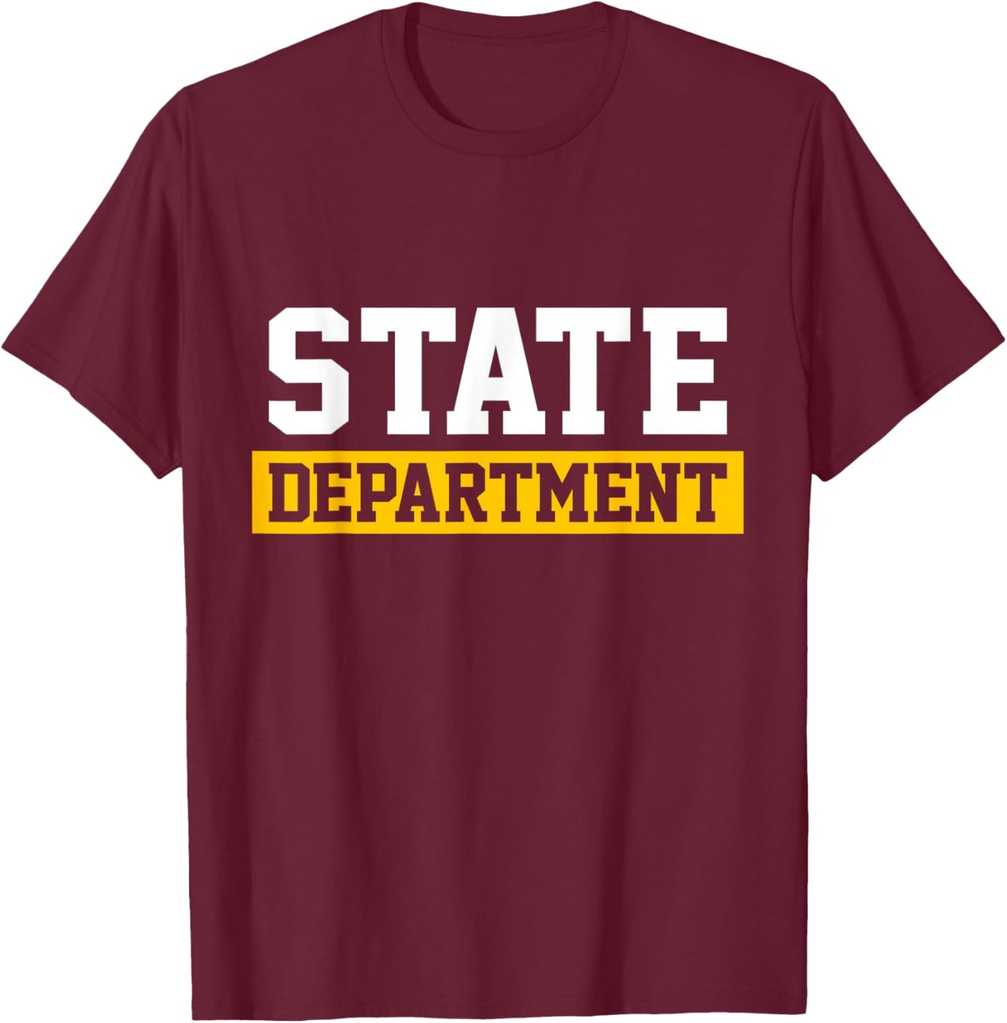State Department T-Shirt - T-Shirt | Maroon