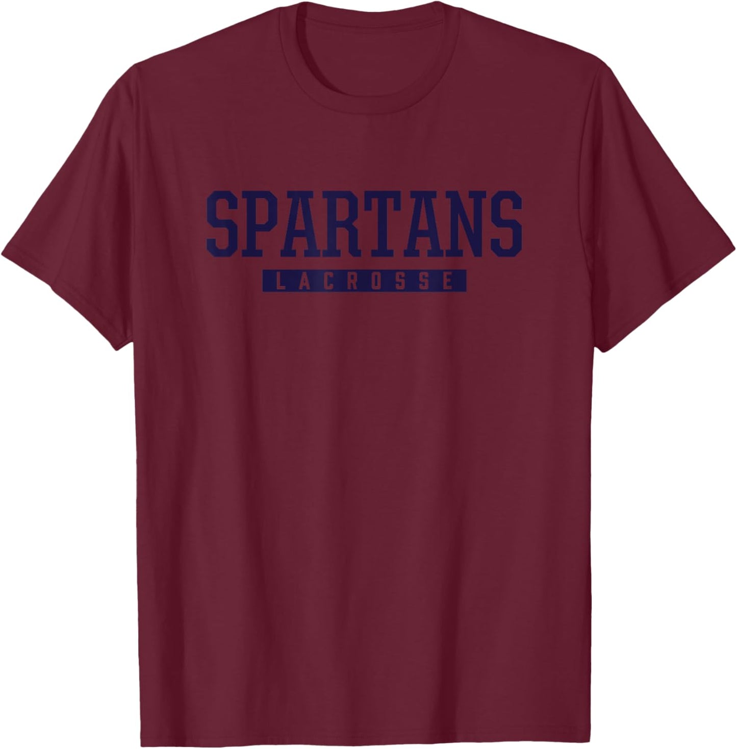 Orono Spartans Lacrosse HS T-Shirt - T-Shirt | Maroon