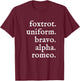 FUBAR Men's Slang saying Shirt for a Fun life on the edge T-Shirt - T-Shirt | Maroon