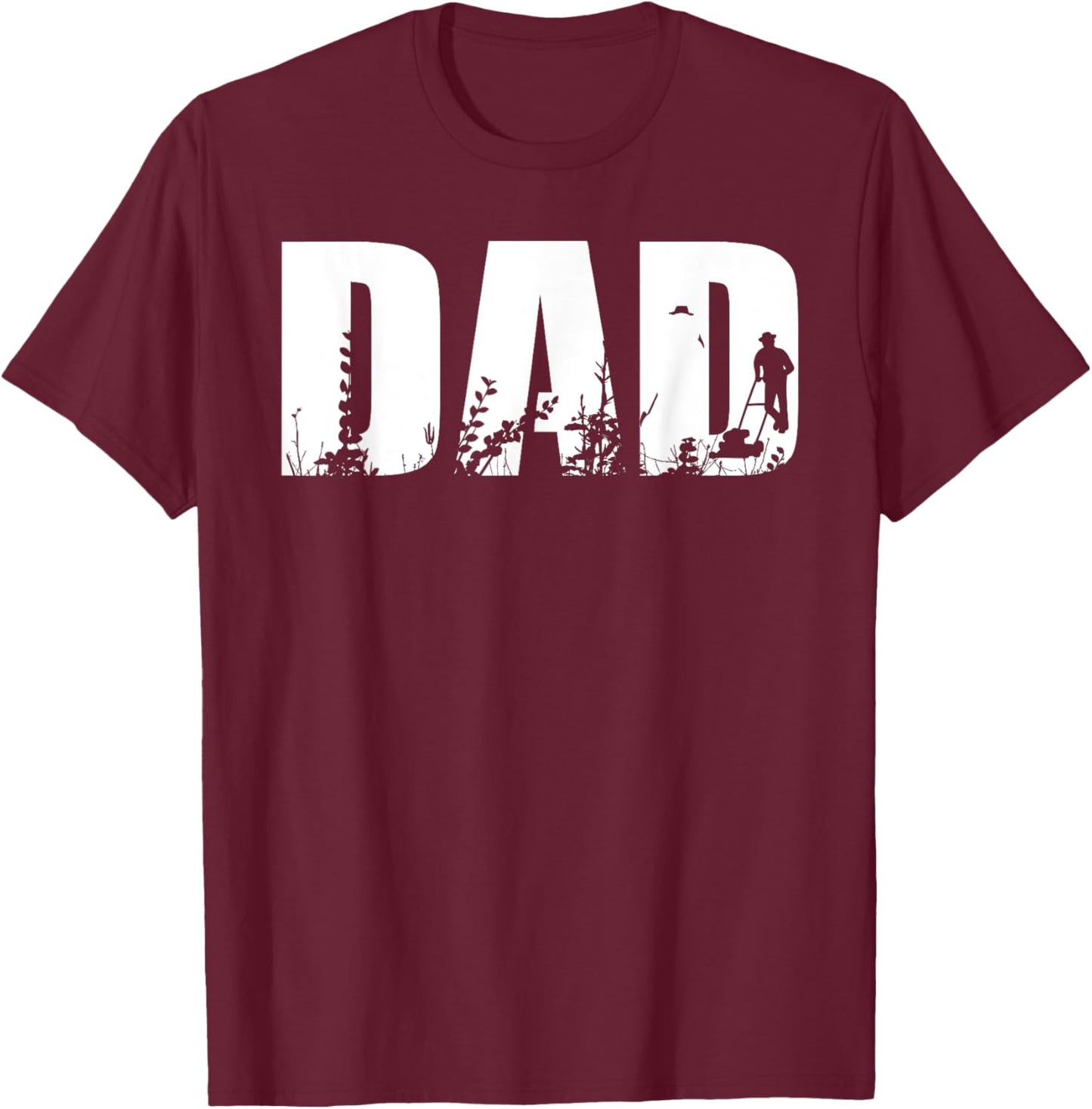 Dad Gardening Gardener Plant Daddy Fathers Day Papa T-Shirt - T-Shirt | Maroon