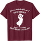 You Can Take The Girl Out Of New Jersey T-Shirt - T-Shirt | Maroon