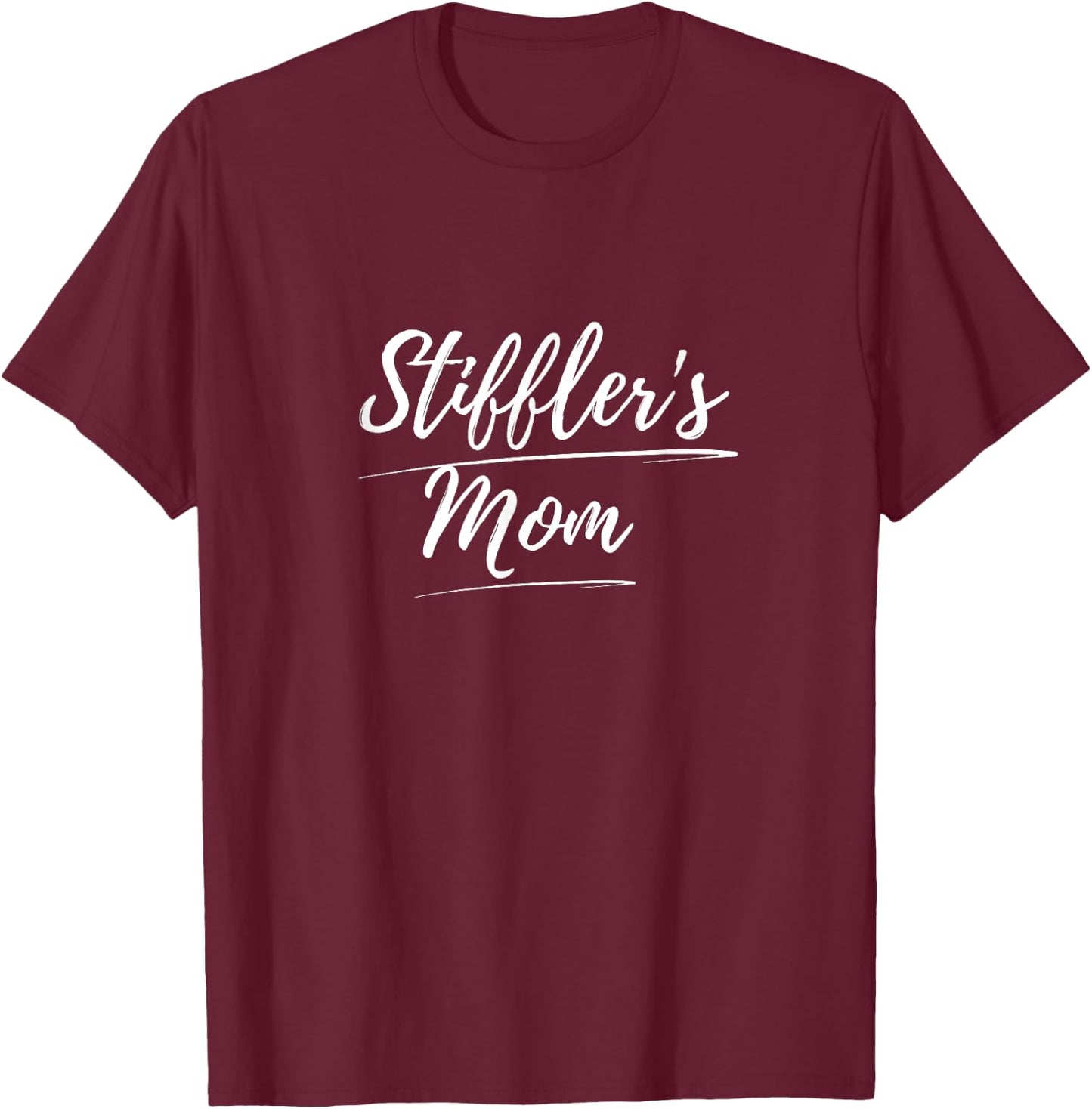 Milf fan design. Stiffler's mom. You want a date? T-Shirt - T-Shirt | Maroon