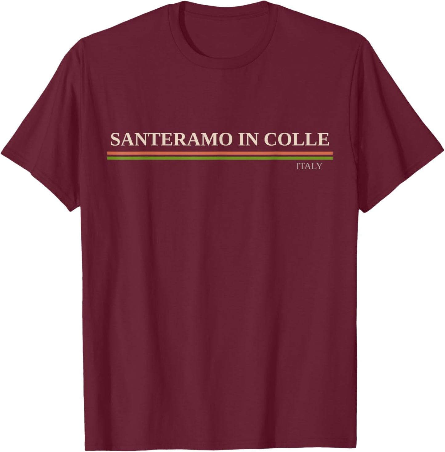 Santeramo in Colle Italy T-Shirt - T-Shirt | Maroon