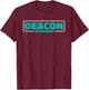 Christianity Training Bible Catholic Jesus Christian Deacon T-Shirt - T-Shirt | Maroon