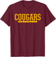 The Colony Cougars Softball HS T-Shirt - T-Shirt | Maroon