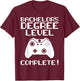 College Graduation Shirt - Bachelor's Degree Gamer Grad T-Shirt - T-Shirt | Maroon