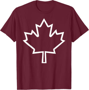 Canadian maple leaf T-Shirt - T-Shirt | Maroon
