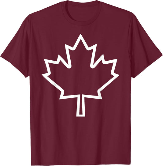 Canadian maple leaf T-Shirt - T-Shirt | Maroon