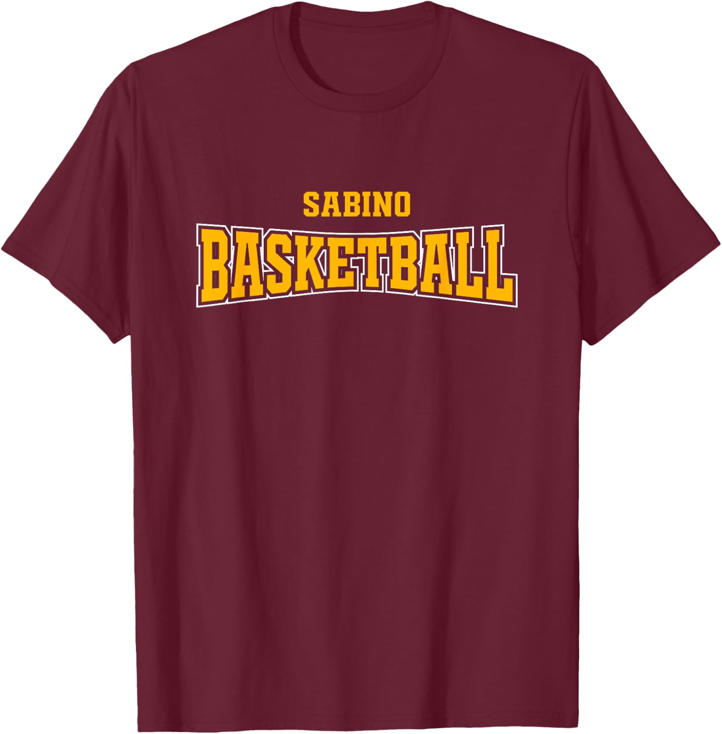 Sabino High School Basketball Warp HS T-Shirt - T-Shirt | Maroon