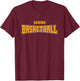 Sabino High School Basketball Warp HS T-Shirt - T-Shirt | Maroon