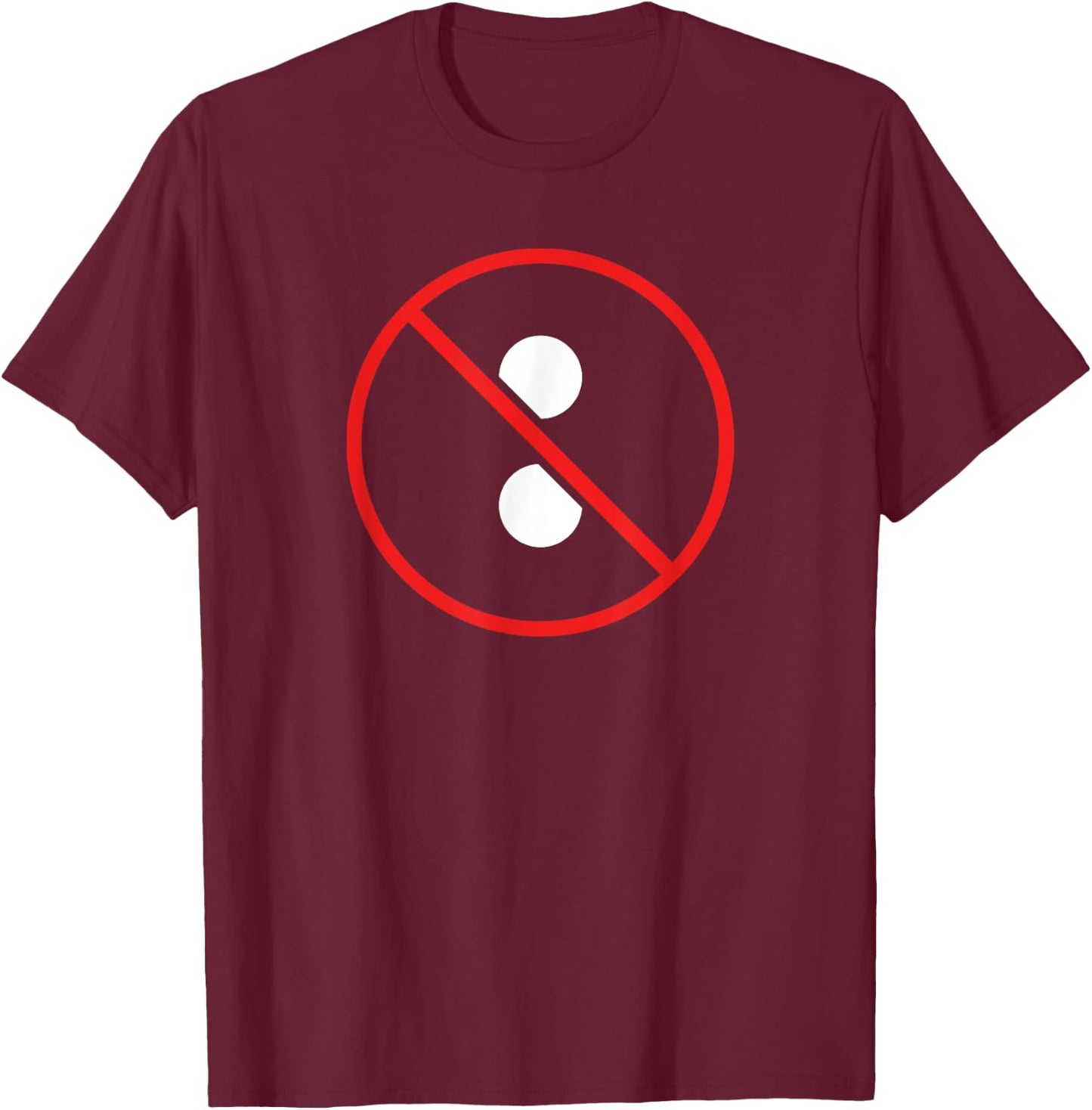 Funny Colon Removal Surgery Recovery Present / Colectomy T-Shirt - T-Shirt | Maroon
