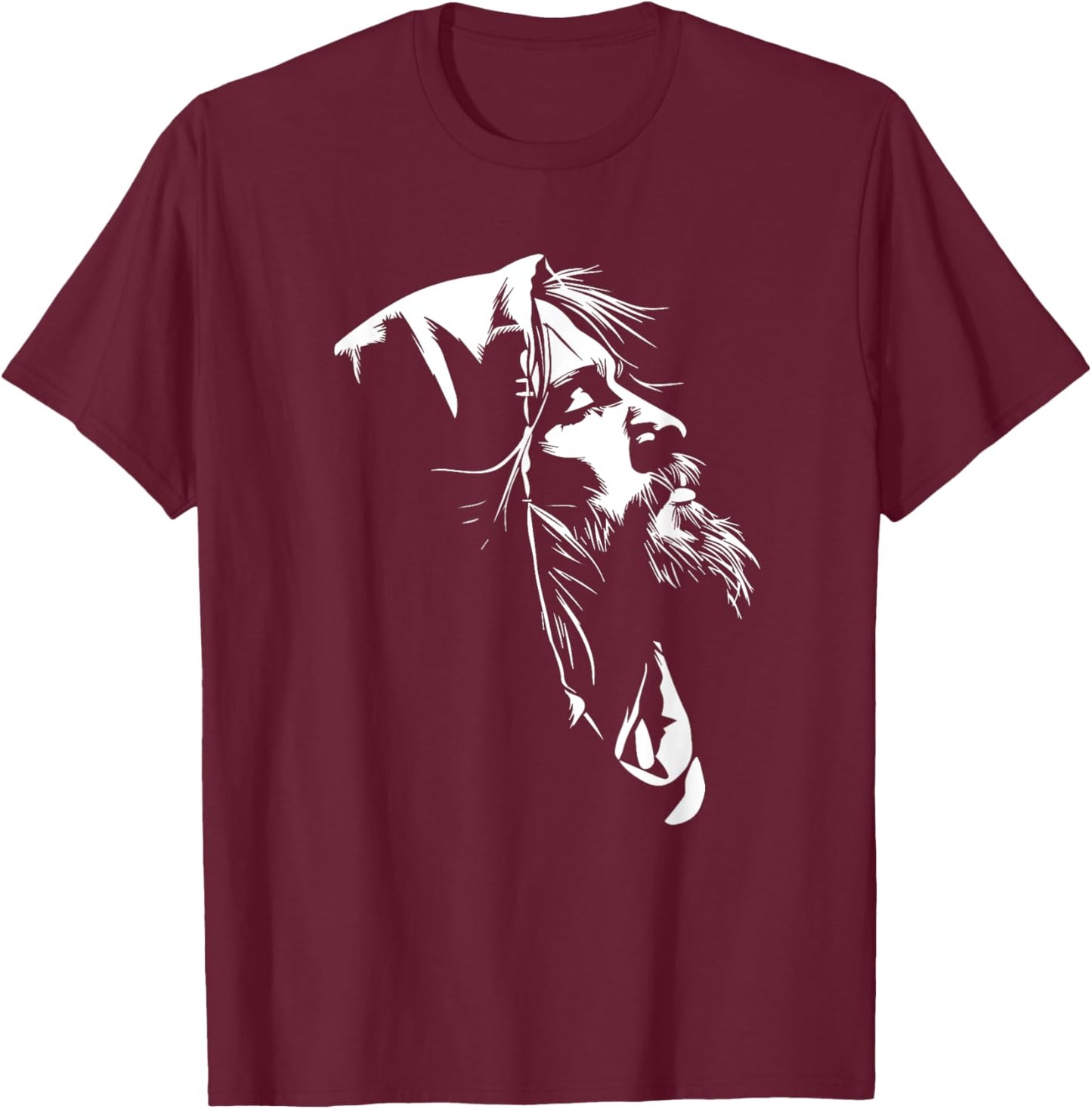 Jesus T-Shirt - T-Shirt | Maroon