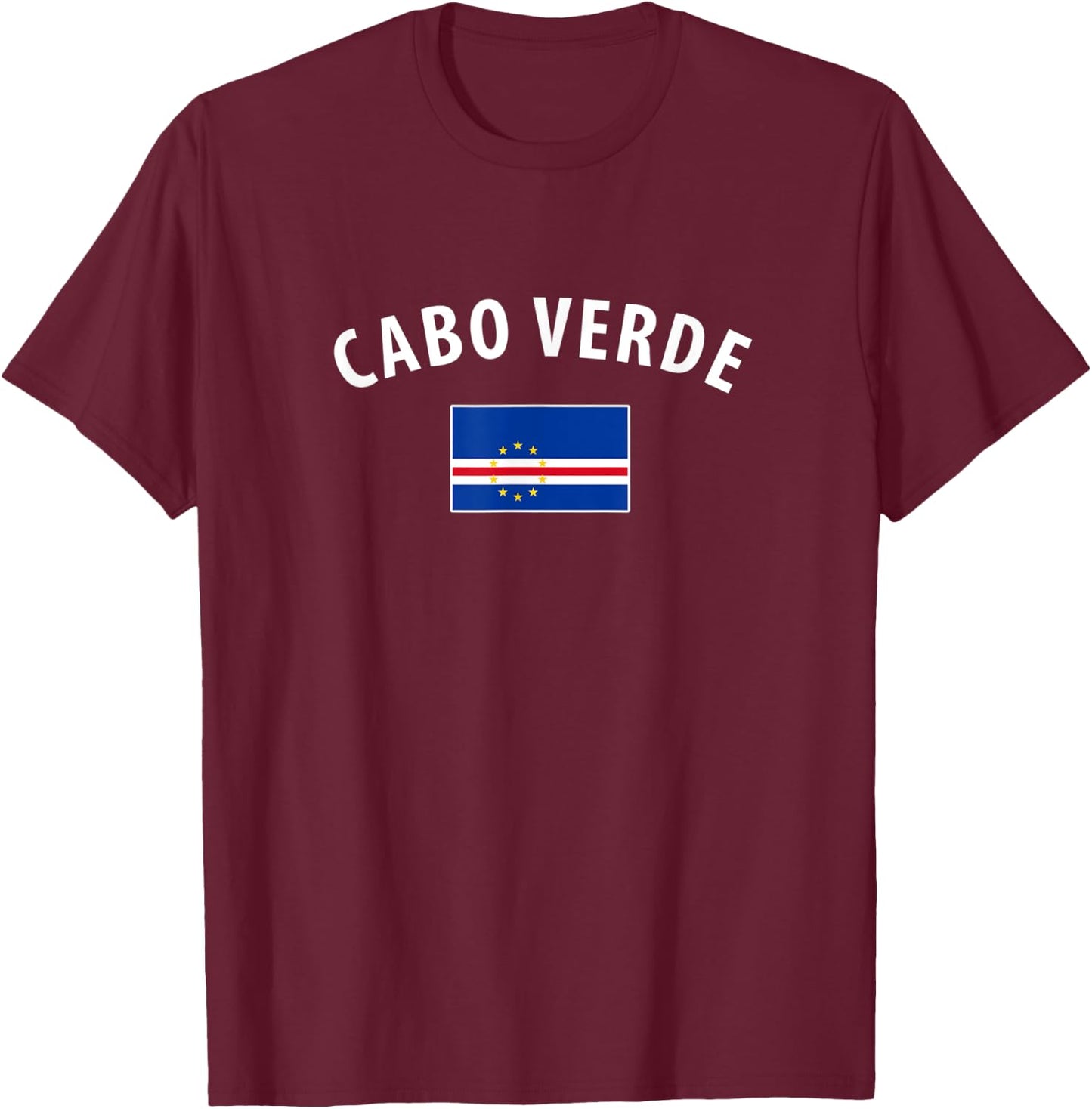 Cabo Verde T-Shirt - T-Shirt | Maroon