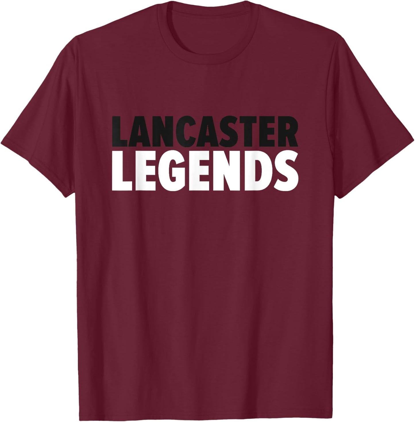 Lancaster Legends Bold T-Shirt - T-Shirt | Maroon
