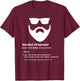 Bearded Chiropractor Shirt Beard Joke Chiropractor Gift T-Shirt - T-Shirt | Maroon