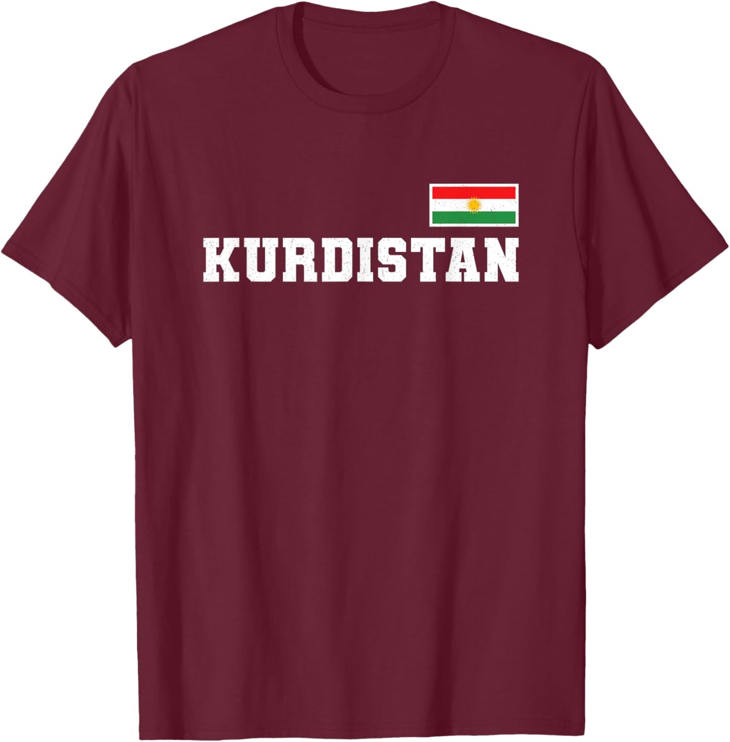 Kurdistan T-Shirt - T-Shirt | Maroon