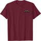 2nd Ranger Bat Scroll U.S. Army Green T-Shirt - T-Shirt | Maroon