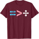 Equality Is Greater Than Division Simple Equation Trans T-Shirt - T-Shirt | Maroon
