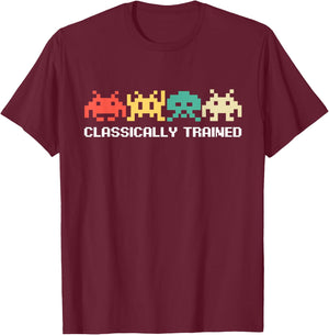Video Game Vintage Retro Gaming Arcade 80s T-Shirt - T-Shirt | Maroon