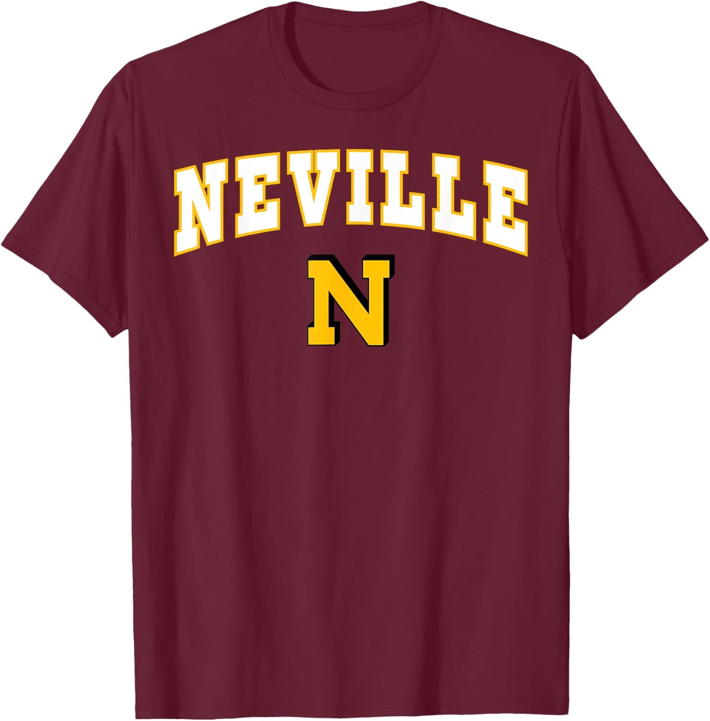 Neville High School Tigers C2 T-Shirt - T-Shirt | Maroon