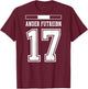 Österreich Trikot Lustige Namen Ander Futreibn T-Shirt - T-Shirt | Maroon