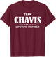 Team CHAVIS Lifetime Member CHAVIS Family T-Shirt - T-Shirt | Maroon
