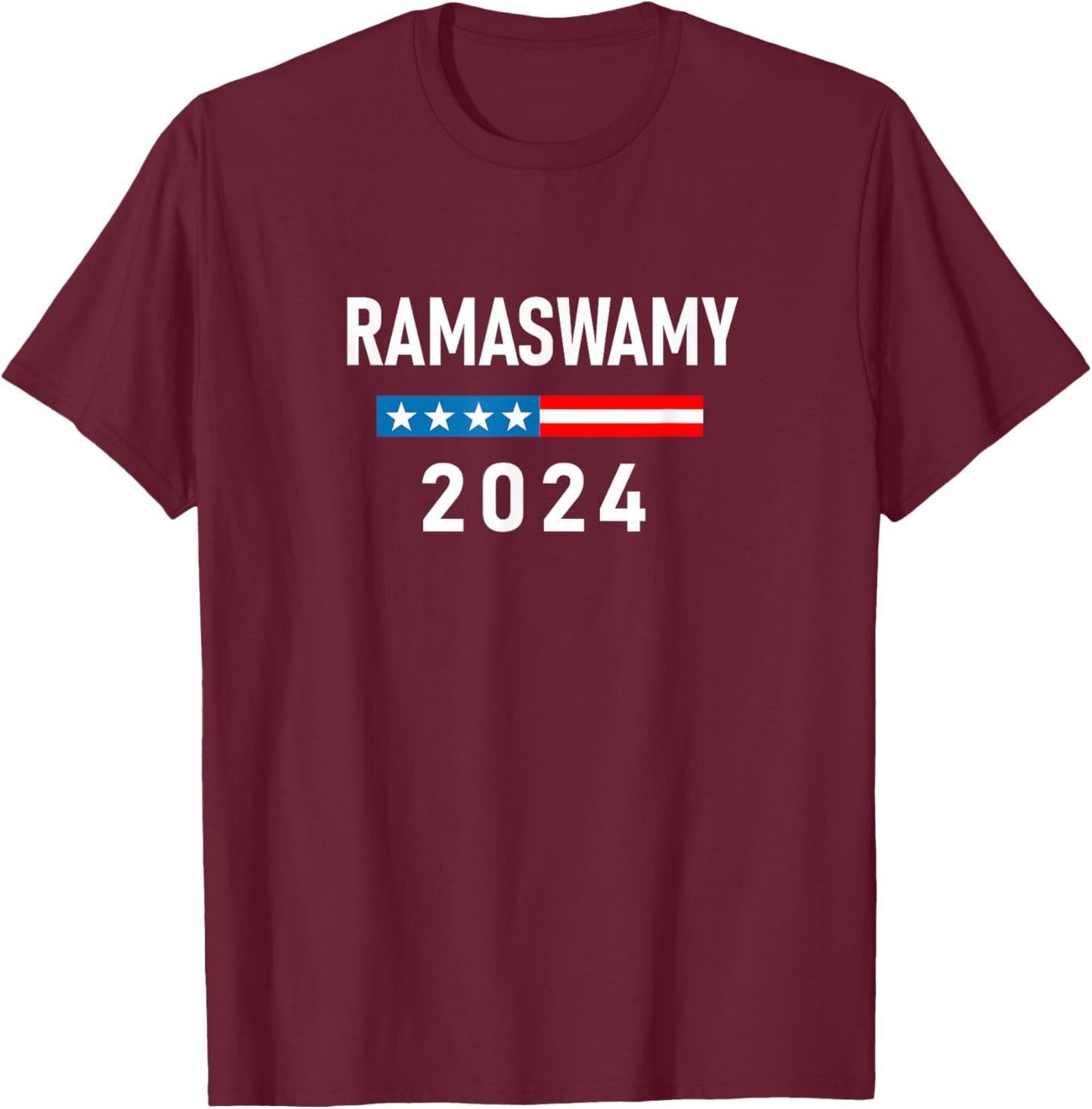 Vivek Ramaswamy for President Vivek Ramaswamy 2024 T-Shirt - T-Shirt | Maroon