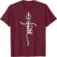 Autism Awareness Women Men Kids Autism Faith Autistic ASD T-Shirt - T-Shirt | Maroon