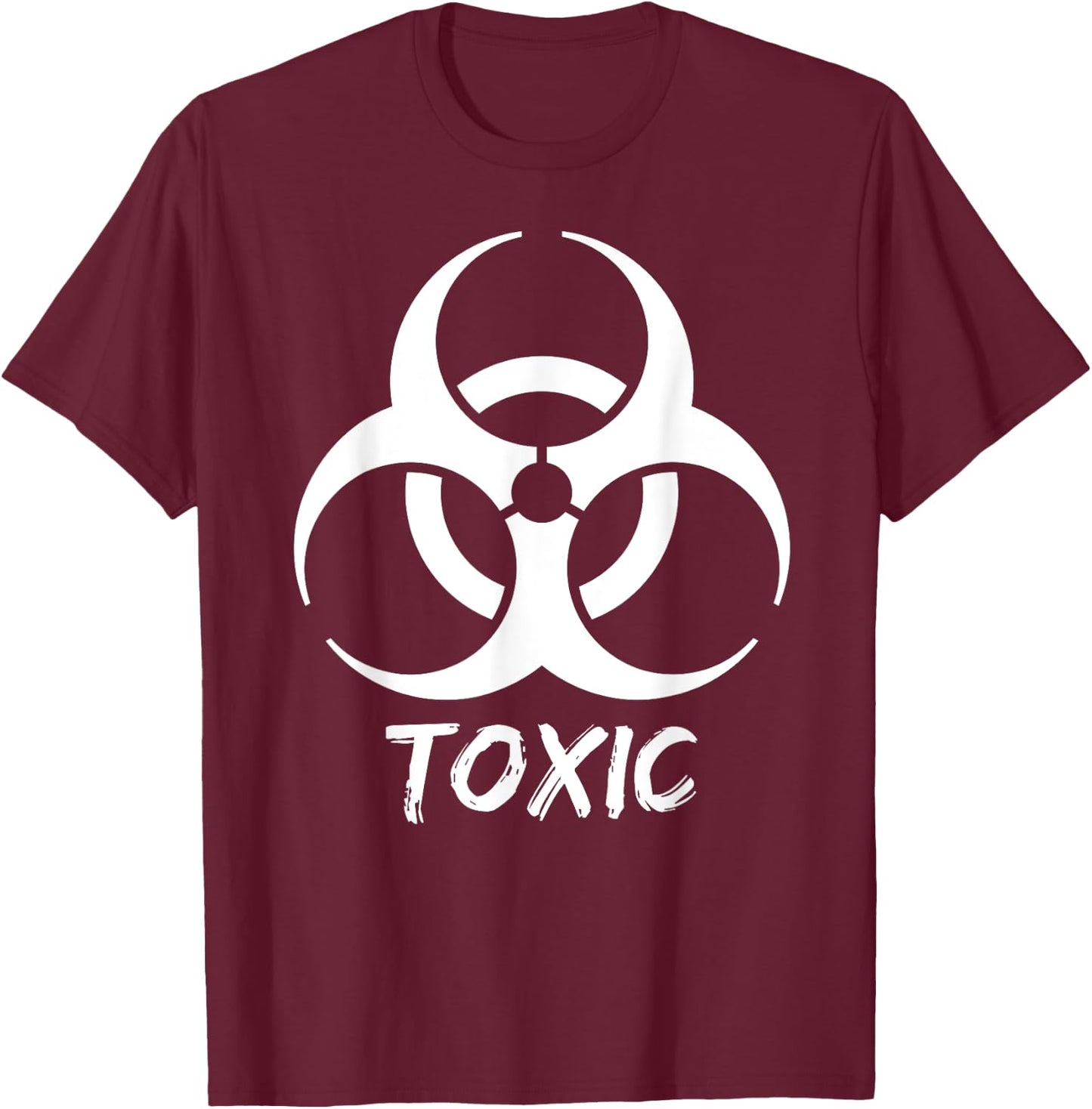 "Funny Toxic Masculinity Shirt & Women Who Work Out" T-Shirt - T-Shirt | Maroon