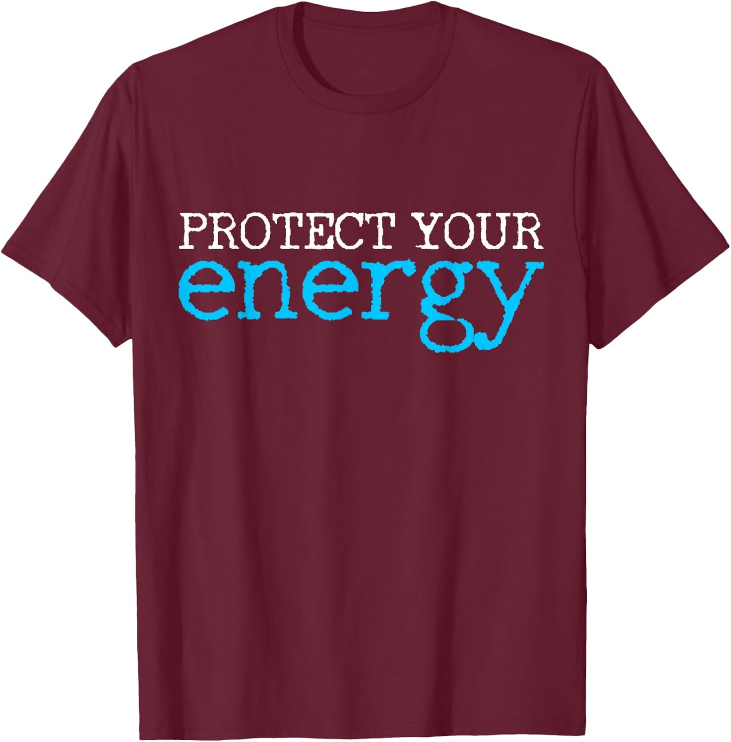 Energy Yoga Spiritual Meditation T-Shirt - T-Shirt | Maroon