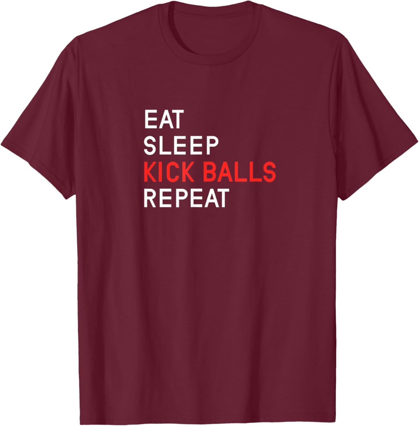 Kicker T-Shirt - T-Shirt | Maroon
