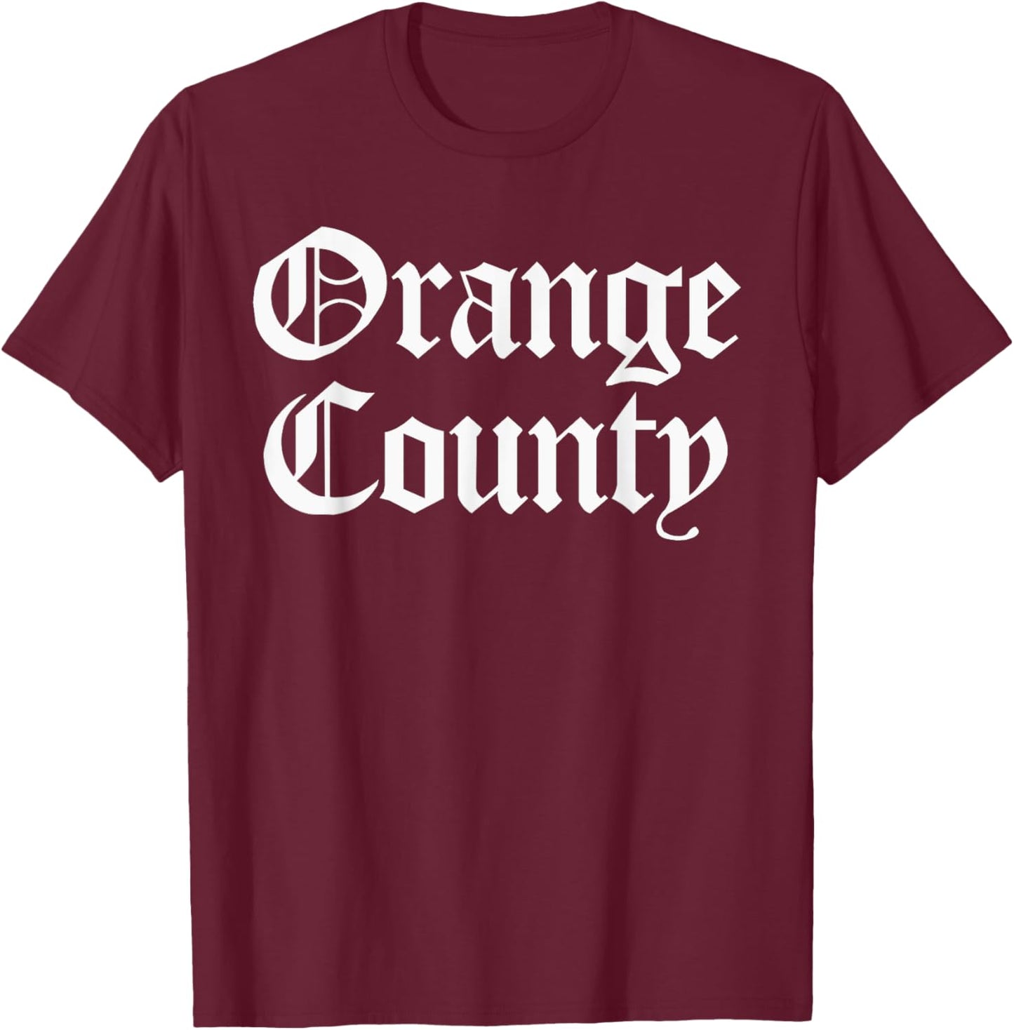 Orange County T-Shirt - T-Shirt | Maroon