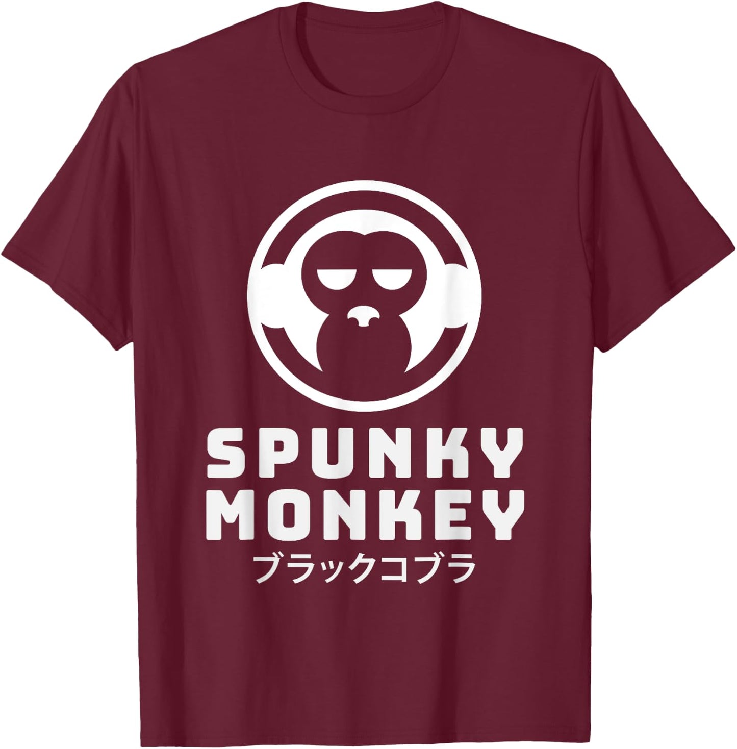 CyberPunk Spunky Monkey Japanese Asian Tradition Gift T-Shirt - T-Shirt | Maroon
