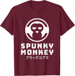 CyberPunk Spunky Monkey Japanese Asian Tradition Gift T-Shirt - T-Shirt | Maroon