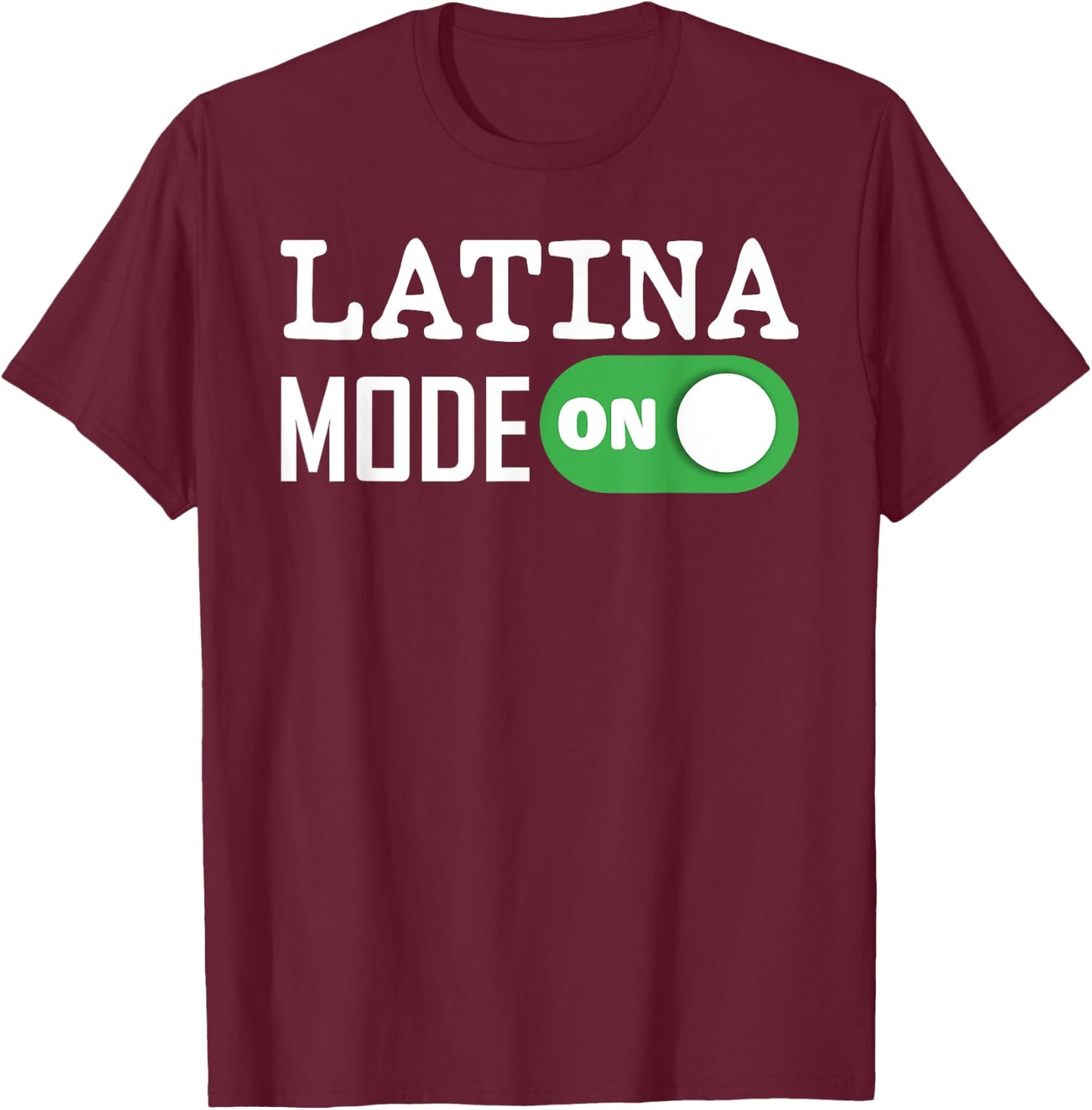We Are Not Going Back Harris Walz Latina Women Vote Mode On T-Shirt - T-Shirt | Maroon